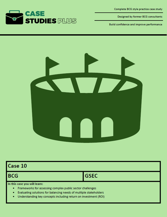 BCG Case 10 - GSEC (Public Sector)