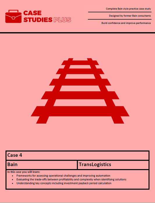 Bain Case 4 - TransLogistics (Operations)